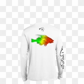 Transparent Rainbow Trout Png - Long-sleeved T-shirt, Png Download - rainbow trout png