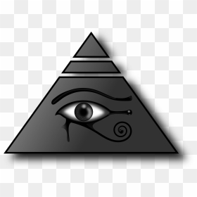 Piramide Con El Ojo De Horus - Piramide Del Ojo De Horus, HD Png Download - ojo png