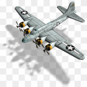 Boeing B-17 Flying Fortress, HD Png Download - flying bullets png