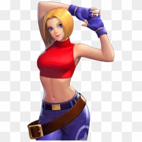 The King Of Fighters All Star Wiki - Kof All Star Blue Mary, HD Png Download - mary png