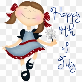 Happy 4th Of July Clipart , Png Download - Cartoon, Transparent Png - 4th of july clipart png