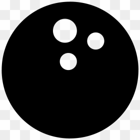 Bowling Ball Filled Icon - Circle, HD Png Download - bowling lane png