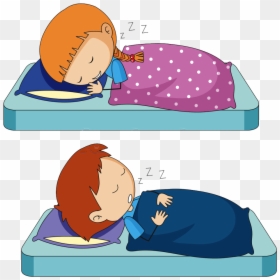Transparent Sleeping Clipart Png - Children Sleeping Clipart, Png Download - cartoon kids png