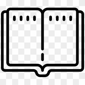 Open Book Icon - Icon, HD Png Download - open book clip art png