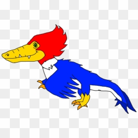 Transparent Woody Woodpecker Clipart - Cartoon, HD Png Download - woodpecker png
