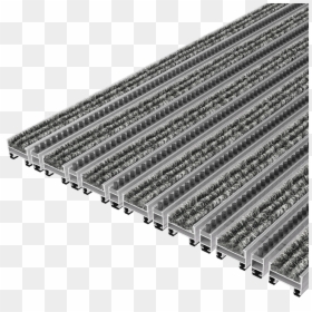 Topcleantrend® With Ribbed Carpet And Brush Strip - Carpet, HD Png Download - black strip png
