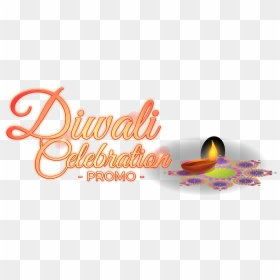 Diwali Celebration Promo - Calligraphy, HD Png Download - diwali png