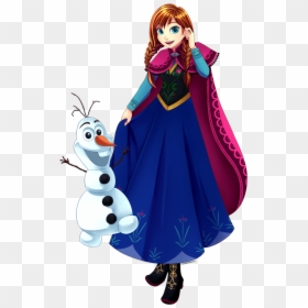 Anna And Olaf Frozen, HD Png Download - frozen png images