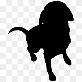Free Dog Silhouette Icon Transparent Background, HD Png Download - white dog png