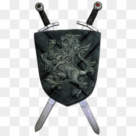 Shield And Sword, HD Png Download - medieval shield png