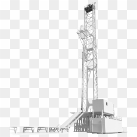 Land Drilling Rig Logo Transparent, HD Png Download - oil derrick png