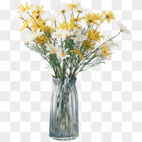 Vase, HD Png Download - vase of flowers png