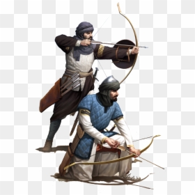 Image - Saracen Archer, HD Png Download - medieval shield png