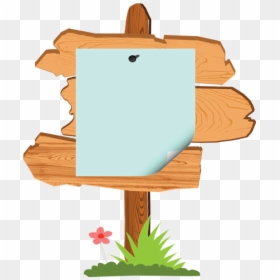 Transparent Wood Clipart - Wood Board Cartoon Png, Png Download - wood bullet hole png