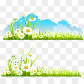 Transparent Margarita Clipart Png - Transparent Background Garden Clipart, Png Download - grass clip art png