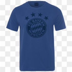 T-shirt Emblem - Bayern Munich, HD Png Download - blue t shirt png