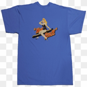 Front Blue Logo T Shirt, Back - Model Aircraft, HD Png Download - blue t shirt png