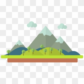 Transparent Mountain Clipart - Mountain Cartoon Png, Png Download - mountains clipart png