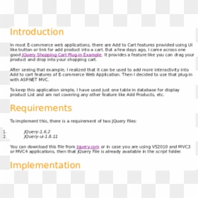 Document, HD Png Download - add to cart button png