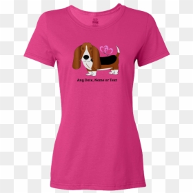 T-shirt, HD Png Download - basset hound png
