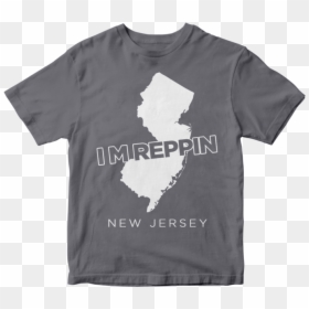 Map Of New Jersey, HD Png Download - new jersey outline png