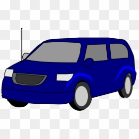 Electric Blue,compact Van,electric Car - Car Man Clipart Png, Transparent Png - blue car png