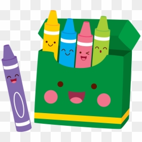 Transparent Crayon Clipart Png - Stationary Clipart, Png Download - crayon box png