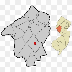 Clinton Nj On Map, HD Png Download - new jersey outline png