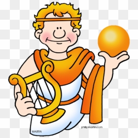Greek Clipart Apollo God - Gods And Goddesses Clipart, HD Png Download - greek gods png
