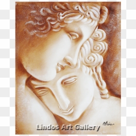 Greek Gods Hug Oil Painting - Visual Arts, HD Png Download - greek gods png
