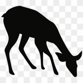Noun Deer 671375 - Fawn Deer Silhouette Png, Transparent Png - aztec border png