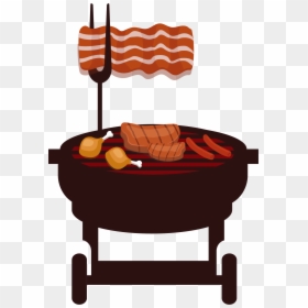 Bbq Grill Illustration Png - Vector Churrasco Png, Transparent Png - bbq grill clipart png