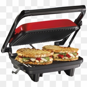 And Grill Sandwich Appliance Grilling Pie Panini Clipart, HD Png Download - bbq grill clipart png