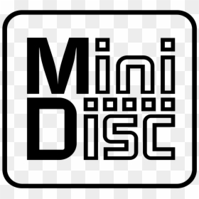 Sony Mini Disc Logo, HD Png Download - vhs play button png