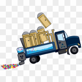 Porta Potty Truck For Game App Development - Truck, HD Png Download - porta potty png