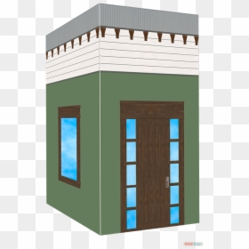 Anglo Caribbean Housenew - Window, HD Png Download - porta potty png