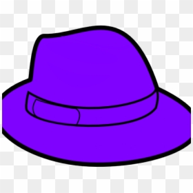 Baseball Cap Clipart Purple Cap - Transparent White Hat Hackers, HD Png Download - sun hat png