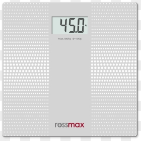 Rossmax Digital Weighing Scale Wb101, HD Png Download - digital scale png