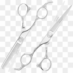 Picture Of Matakki Flower Lefty Professional Hair Cutting - Scissors, HD Png Download - hair shears png