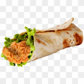 Krispy Chicken Wrap, HD Png Download - wrap png