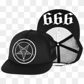 Transparent 666 Png - 666 Cap, Png Download - snap back png