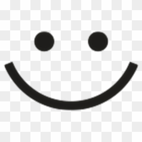 #smile #happy #face #aesthetic - Smiley, HD Png Download - white smiley face png