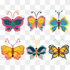Butterfly Beautiful Clipart Vector Art Graphics Transparent - Butterfly Clipart, HD Png Download - butterfly transparent png