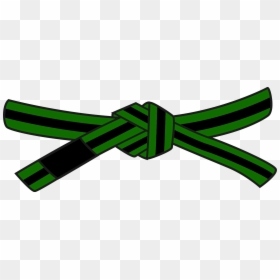 Ibjjf K13 Greenblack - Red And Black Belt In Martial Arts, HD Png Download - style png
