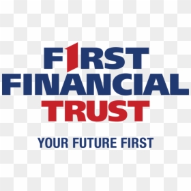 New Trust Logo Stacked Full Color - First Financial Bank, HD Png Download - raindrops falling png