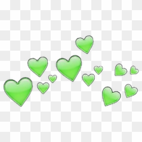 Thumb Image - Green Heart Crown Transparent, HD Png Download - hello kitty head png