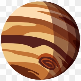 Transparent Solar System Clipart - Jupiter Clip Art, HD Png Download - jupiter planet png