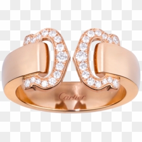 Logo Ringpink Gold, Diamonds - Cartier, HD Png Download - cartier logo png