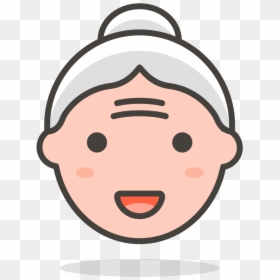 124 Old Woman - Old Woman Png Cartoon, Transparent Png - old woman png