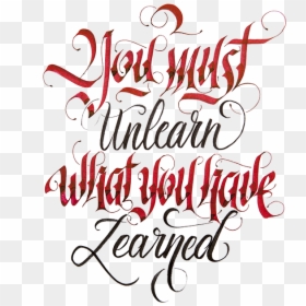 Beautiful Quotes In Calligraphy, HD Png Download - love quotes png